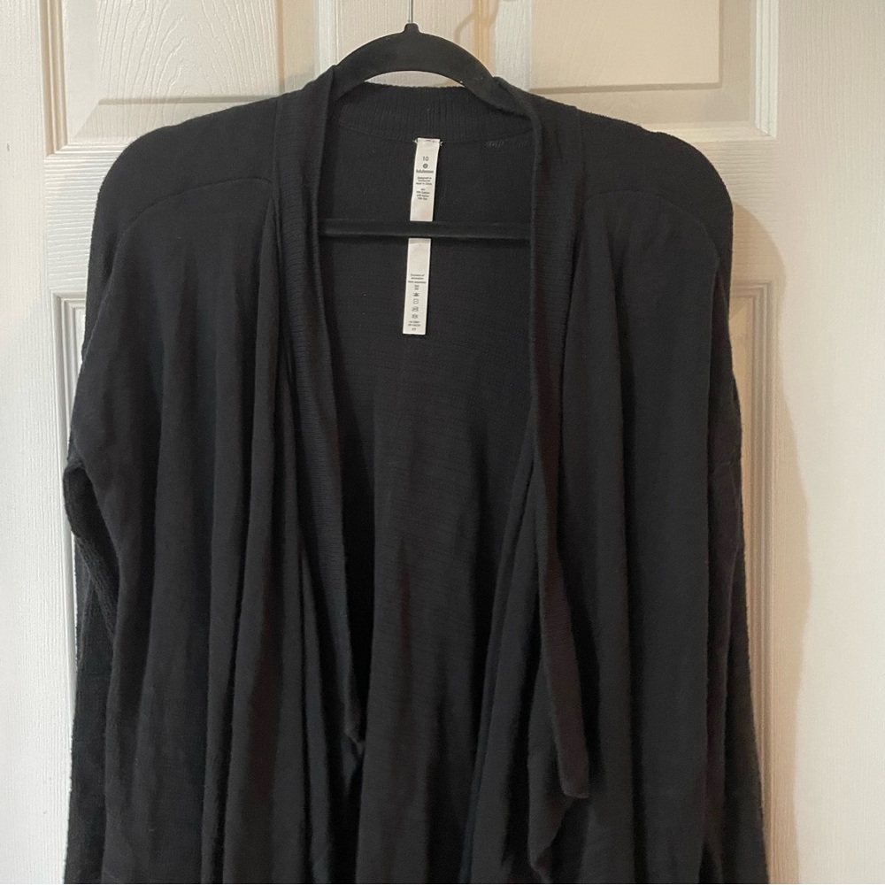 Lululemon Open Front Sweater/Cardigan Long Sleeve Size 10